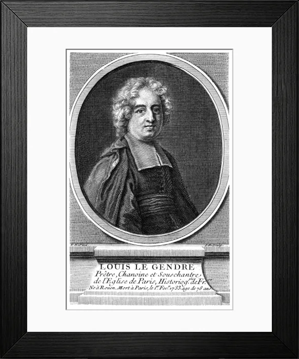 Framed Print : Louis Legendre, Historian Framed Print : Louis Legendre, Historian