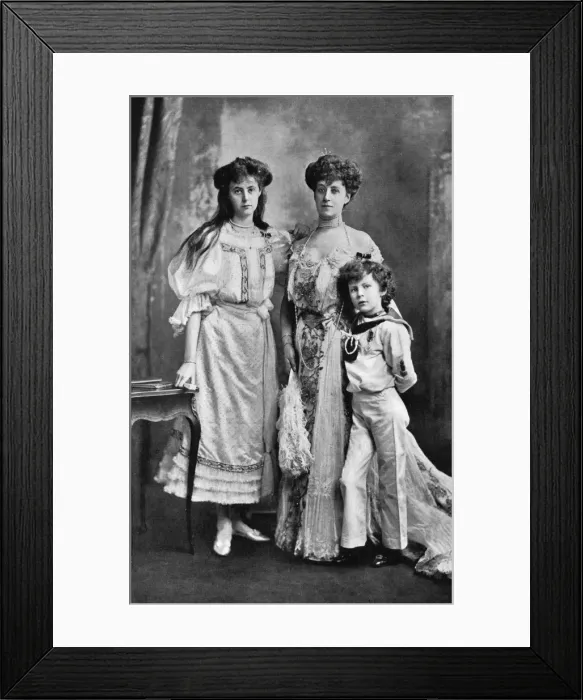 Framed Print : Lady Knollys and Kids Framed Print : Lady Knollys and Kids