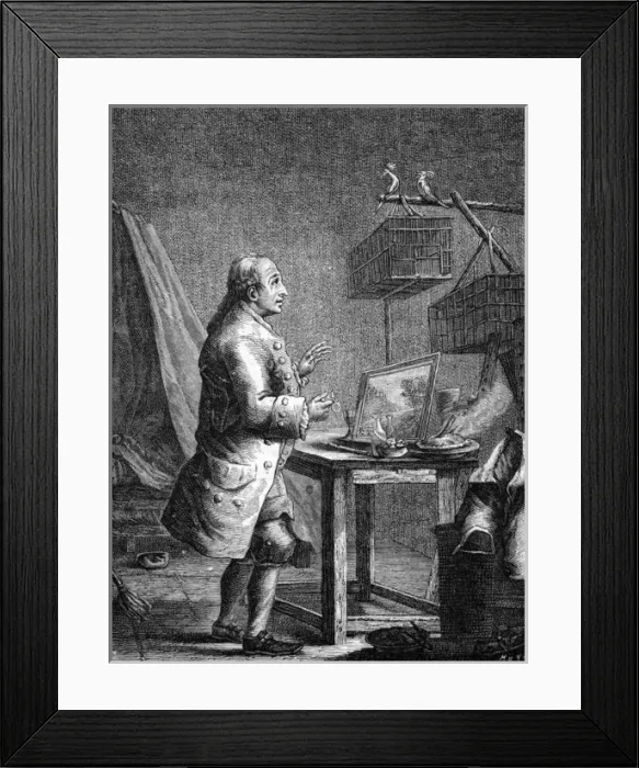 Framed Print : Simon Mathurin Lantara Framed Print : Simon Mathurin Lantara