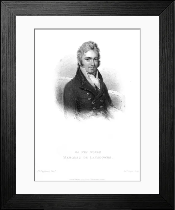 Framed Print : 3rd Marquess Lansdowne 2 Framed Print : 3rd Marquess Lansdowne 2