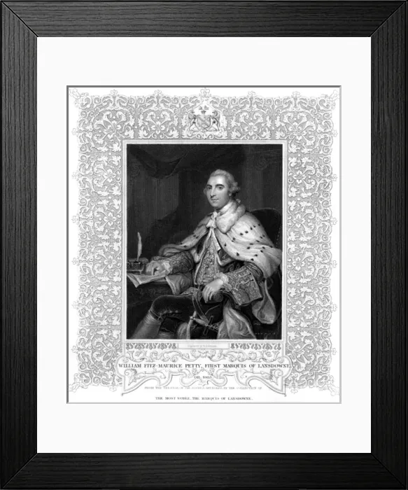 Framed Print : 1st Marquess Lansdowne Framed Print : 1st Marquess Lansdowne
