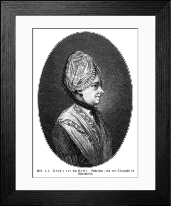 Framed Print : Marie De LA Roche Framed Print : Marie De LA Roche