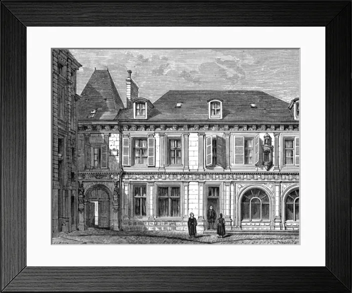Framed Print : LA Salle on Deathbed Framed Print : LA Salle on Deathbed