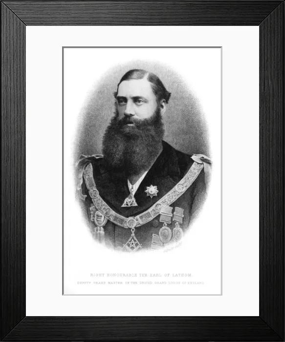 Framed Print : 1st Earl of Lathom Framed Print : 1st Earl of Lathom