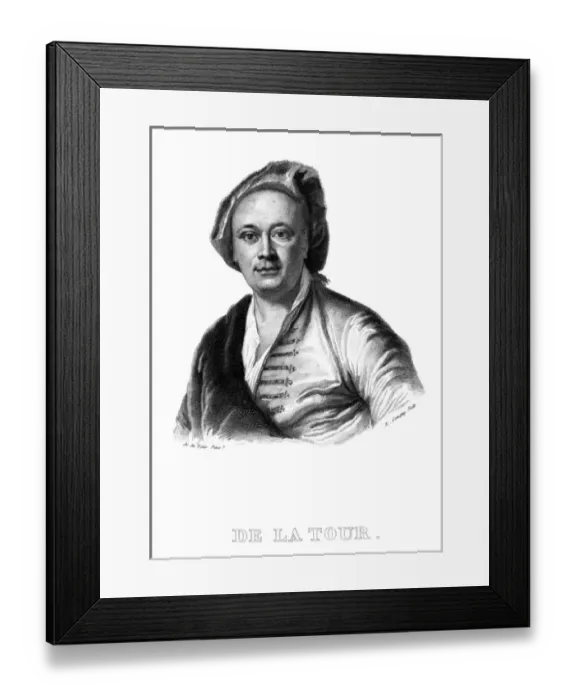 Framed Print : Maurice De LA Tour Framed Print : Maurice De LA Tour