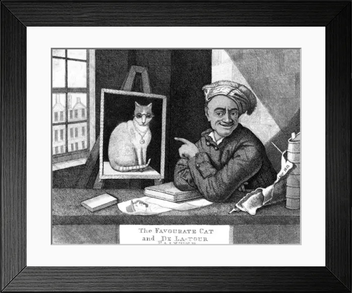 Framed Print : Maurice De LA Tour Framed Print : Maurice De LA Tour