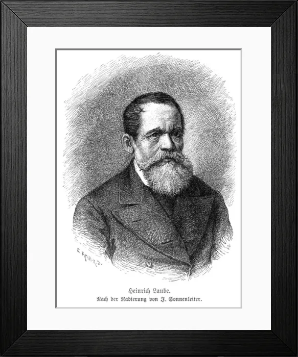 Framed Print : Heinrich Laube - 2 Framed Print : Heinrich Laube - 2