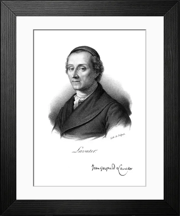 Framed Print : Joh. Caspar Lavater Framed Print : Joh. Caspar Lavater