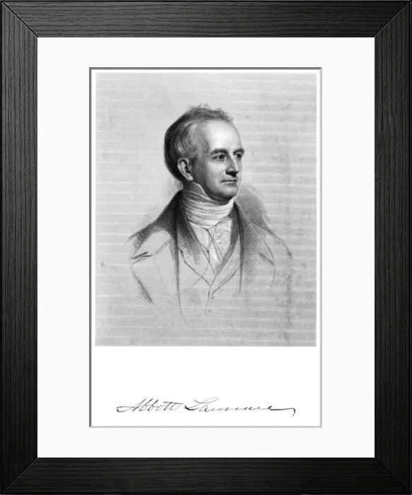 Framed Print : Abbott Lawrence Framed Print : Abbott Lawrence