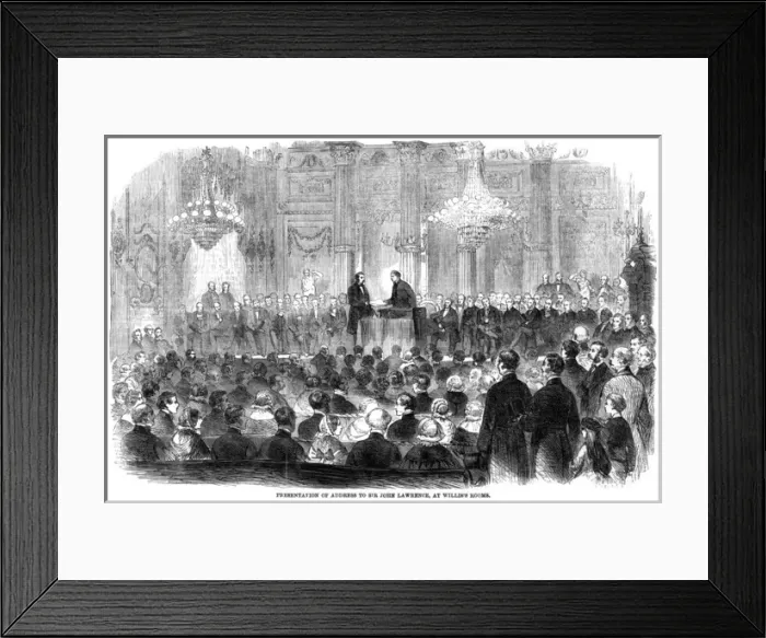 Framed Print : Sir John Lawrence Honour Framed Print : Sir John Lawrence Honour