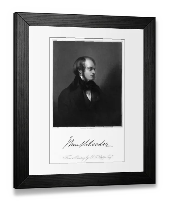 Framed Print : John Temple Leader - 1 Framed Print : John Temple Leader - 1