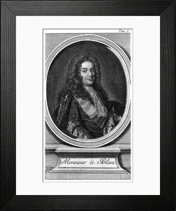 Framed Print : Claude Le Blanc Framed Print : Claude Le Blanc
