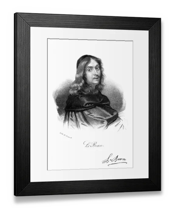Framed Print : Charles Le Brun - 3 Framed Print : Charles Le Brun - 3