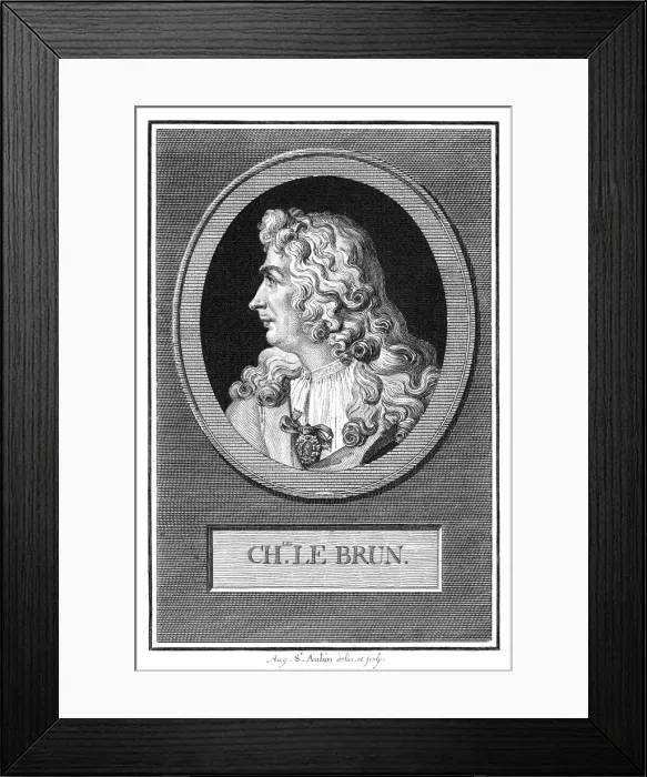 Framed Print : Charles Le Brun - 2 Framed Print : Charles Le Brun - 2