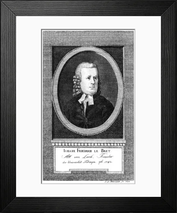 Framed Print : Johann Le Bret Framed Print : Johann Le Bret