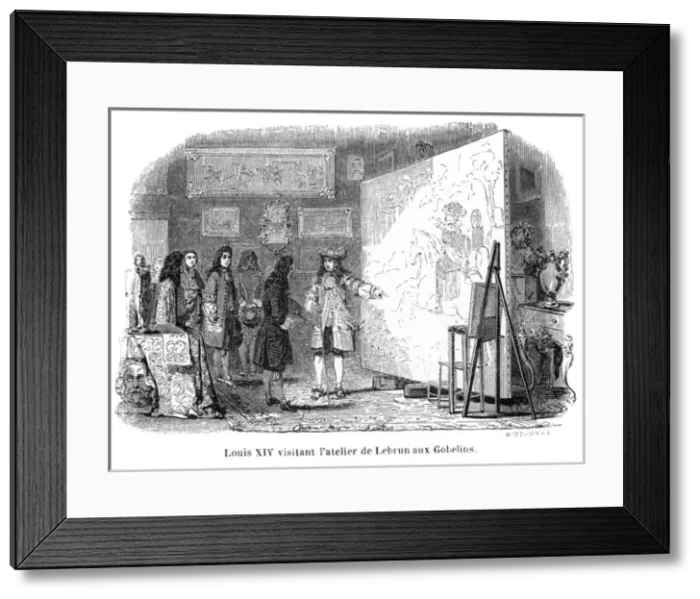 Framed Print : Charles Le Brun - 4 Framed Print : Charles Le Brun - 4