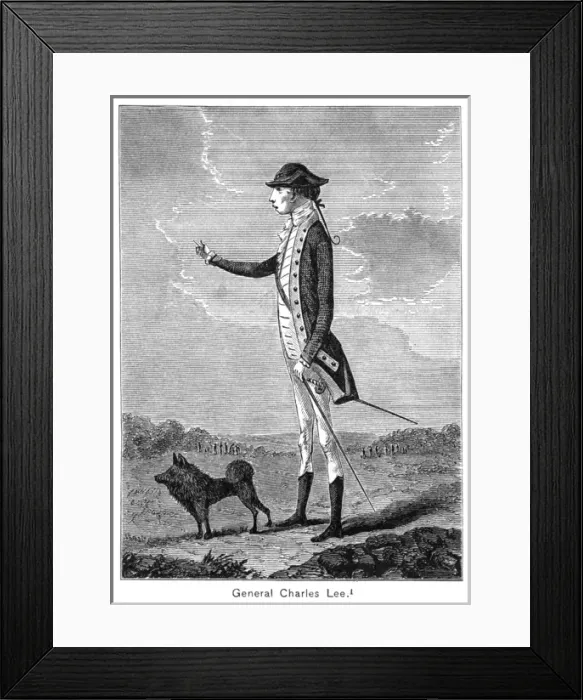 Framed Print : General Charles Lee Framed Print : General Charles Lee