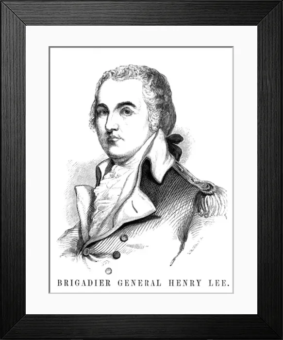 Framed Print : General Henry Lee Framed Print : General Henry Lee