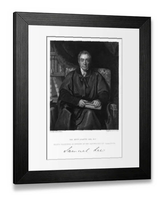 Framed Print : SAMUEL LEE Framed Print : SAMUEL LEE