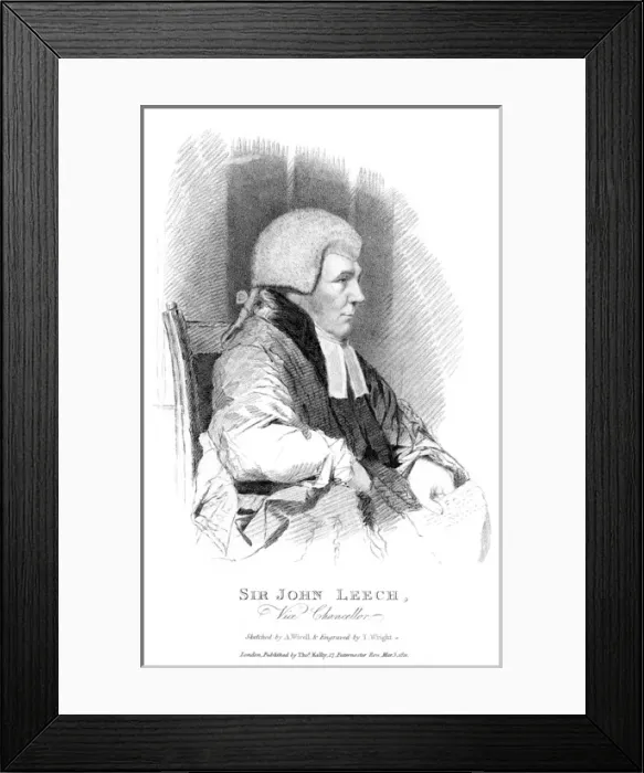 Framed Print : Sir John Leech Framed Print : Sir John Leech