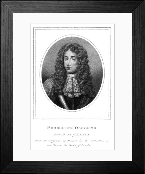 Framed Print : Second Duke of Leeds Framed Print : Second Duke of Leeds