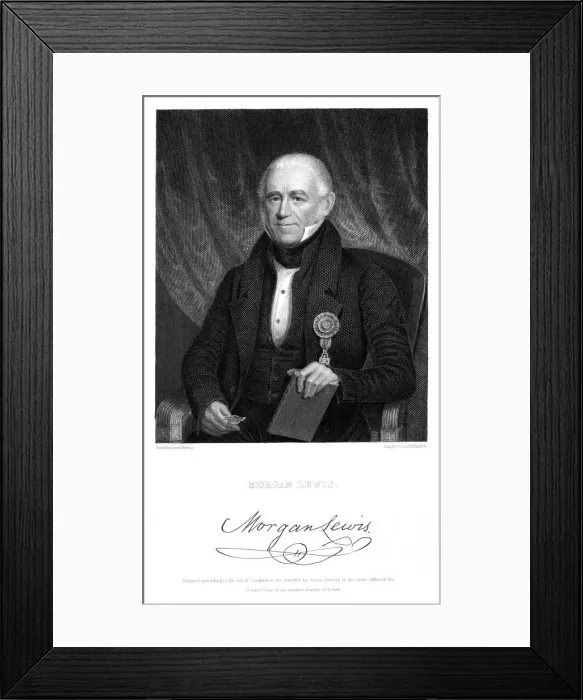 Framed Print : Morgan Lewis Framed Print : Morgan Lewis