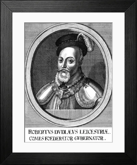 Framed Print : Robert Dudley Leicester Framed Print : Robert Dudley Leicester