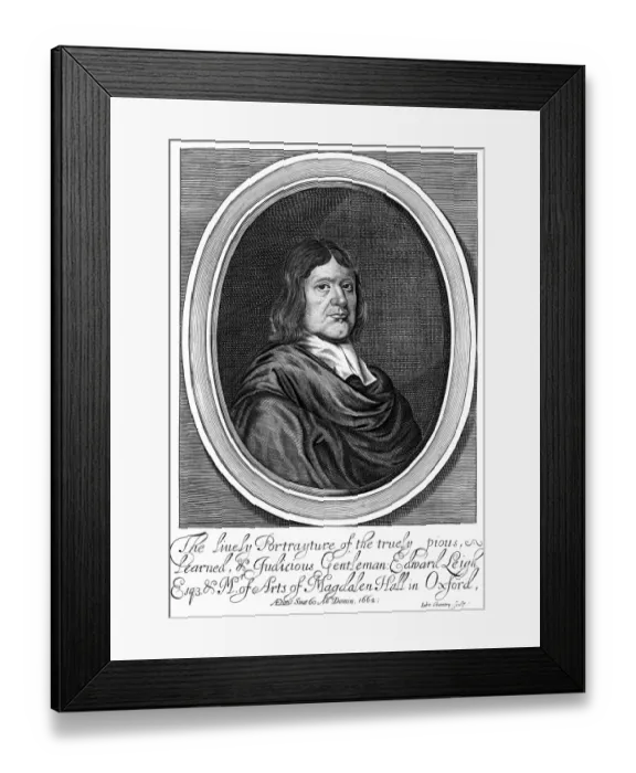 Framed Print : Sir Edward Leigh Framed Print : Sir Edward Leigh