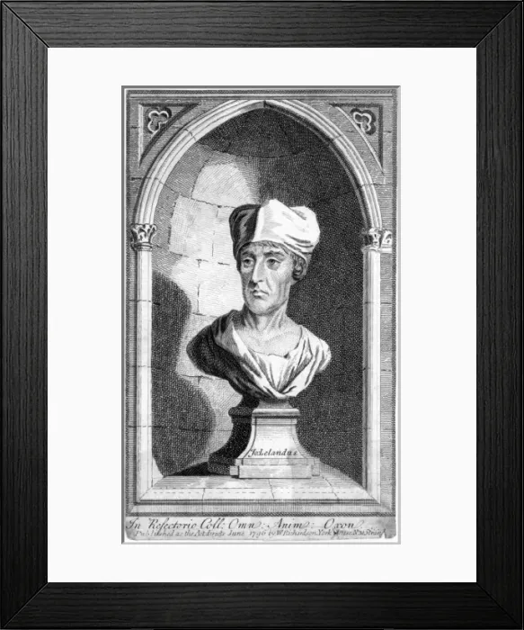 Framed Print : John Leland, Antiq Framed Print : John Leland, Antiq