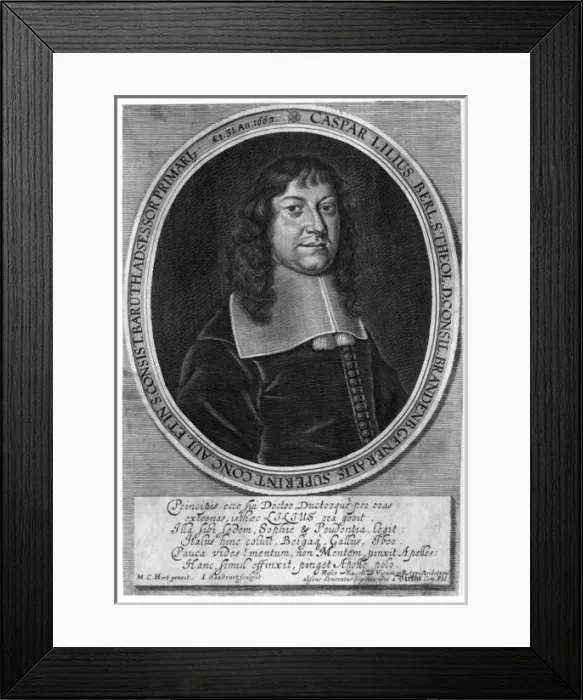 Framed Print : Caspar Lilius Framed Print : Caspar Lilius