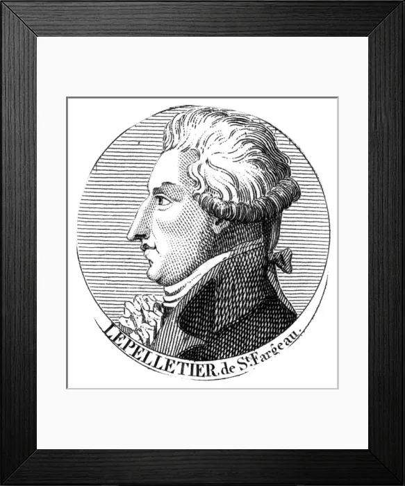 Framed Print : Peletier De St Fargeau 2 Framed Print : Peletier De St Fargeau 2