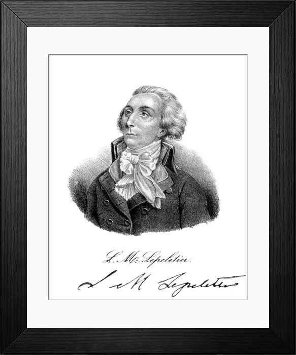 Framed Print : Peletier De St Fargeau Framed Print : Peletier De St Fargeau
