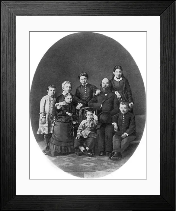 Framed Print : Lenins Family Framed Print : Lenins Family