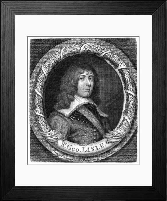 Framed Print : Sir George Lisle - 2 Framed Print : Sir George Lisle - 2