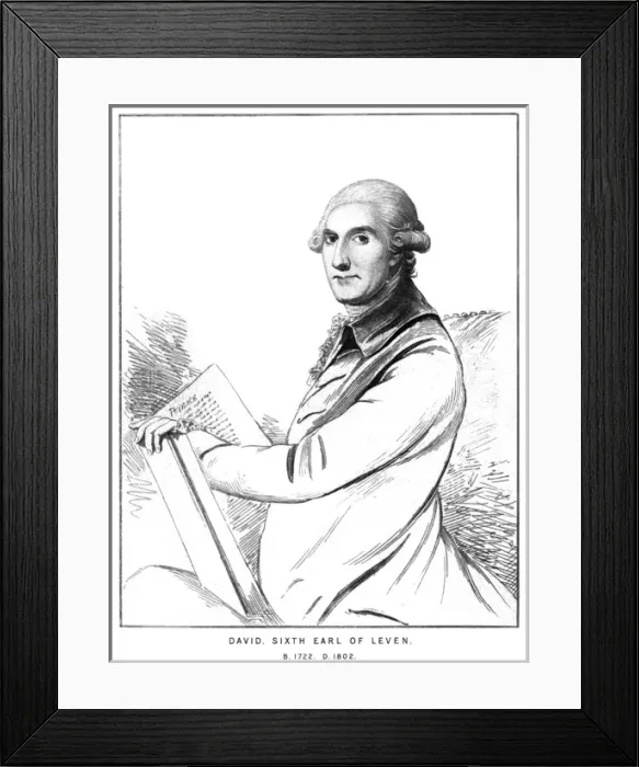 Framed Print : Sixth Earl of Leven Framed Print : Sixth Earl of Leven