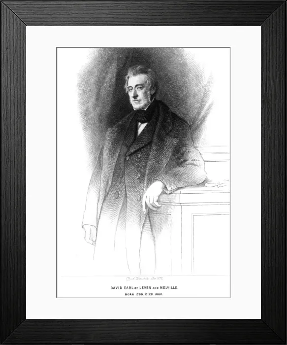 Framed Print : Eighth Earl of Leven Framed Print : Eighth Earl of Leven