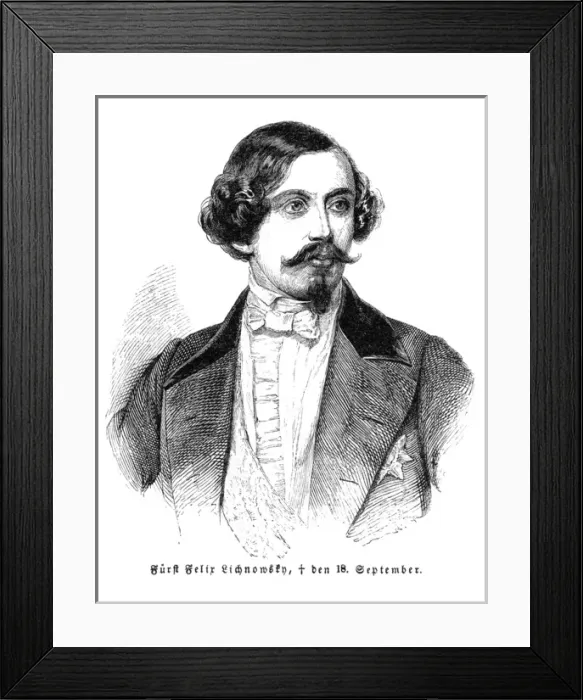Framed Print : Felix Prince Lichnowsky Framed Print : Felix Prince Lichnowsky