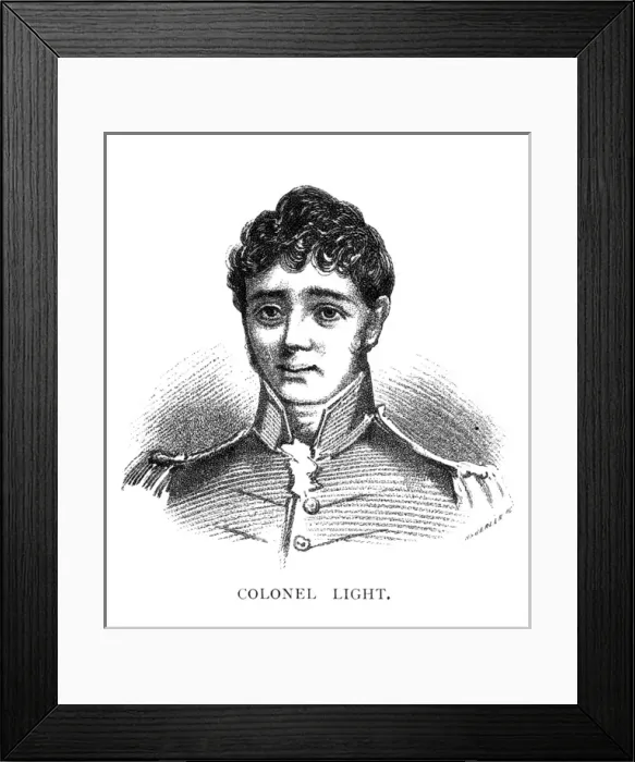 Framed Print : William Light Framed Print : William Light