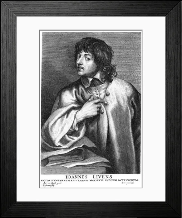 Framed Print : Jan Lievens, Artist Framed Print : Jan Lievens, Artist