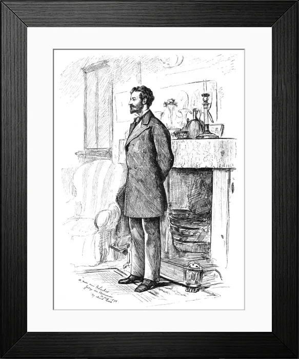 Framed Print : Frederick Locker-Lampson Framed Print : Frederick Locker-Lampson