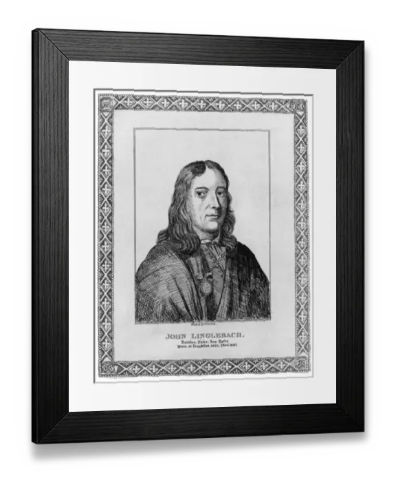 Framed Print : Johann Lingelbach Framed Print : Johann Lingelbach
