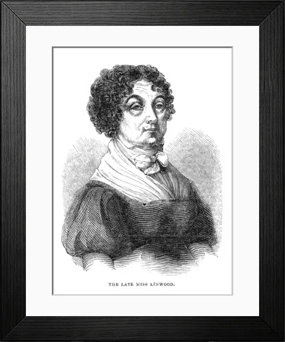 Framed Print : Mary Linwood - 2 Framed Print : Mary Linwood - 2
