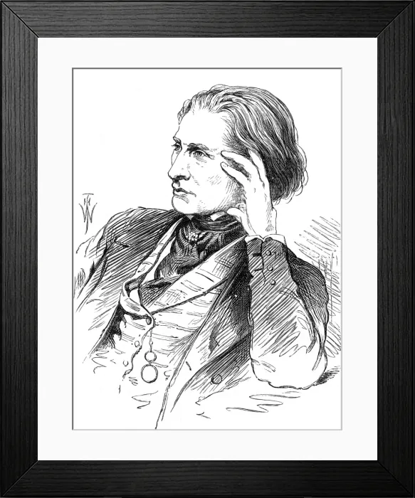 Framed Print : Liszt Age 21 Framed Print : Liszt Age 21