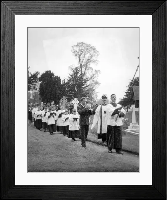 Framed Print : Rogation Procession Framed Print : Rogation Procession