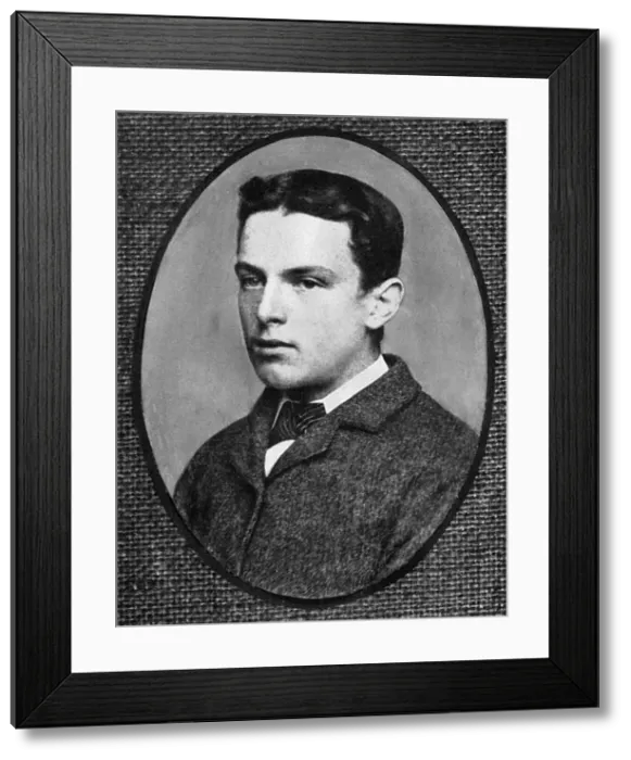 Framed Print : Lloyd George Aged 16 Framed Print : Lloyd George Aged 16