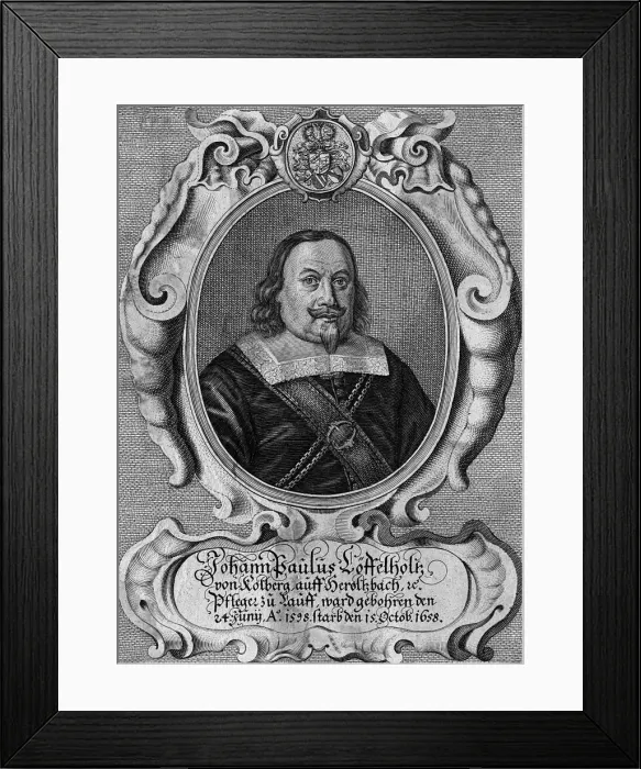 Framed Print : Johann Loffelholtz Framed Print : Johann Loffelholtz