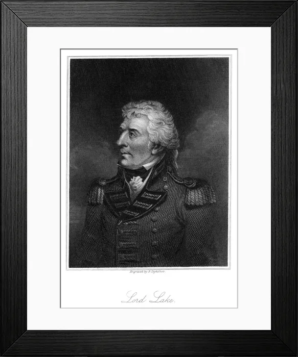 Framed Print : Gerald Viscount Lake Framed Print : Gerald Viscount Lake