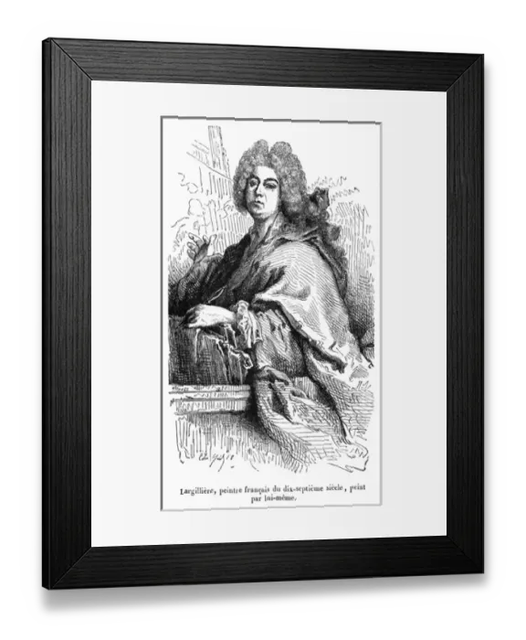 Framed Print : Nicolas De Largilliere