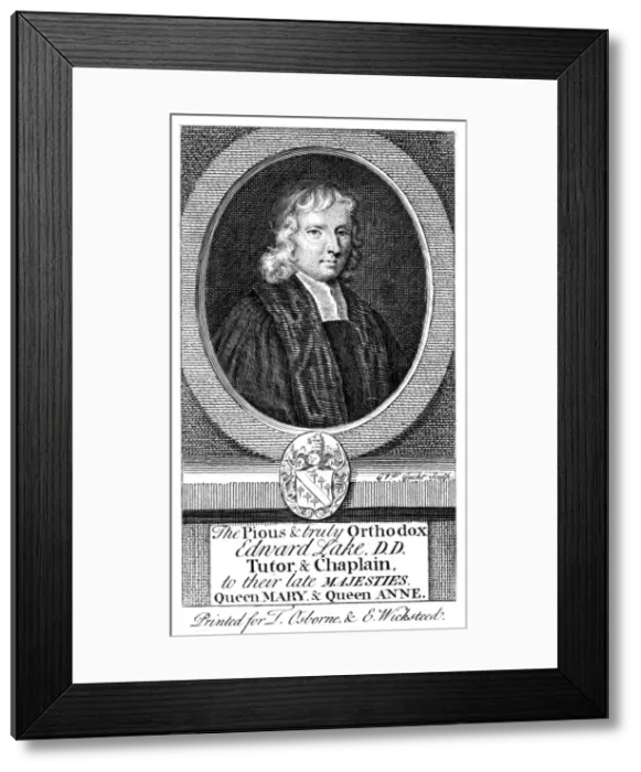 Framed Print : Edward Lake - 1
