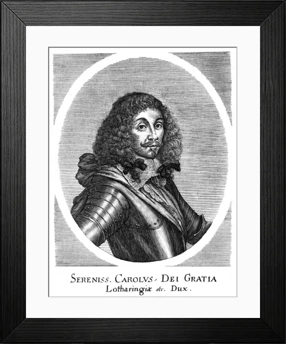 Framed Print : Charles Duc Lorraine Framed Print : Charles Duc Lorraine